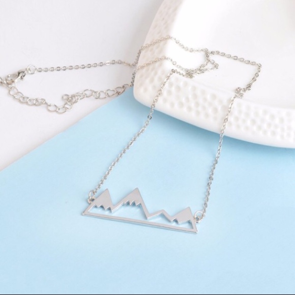 New! Mountain statement pendant necklace outdoor - Picture 4 of 8